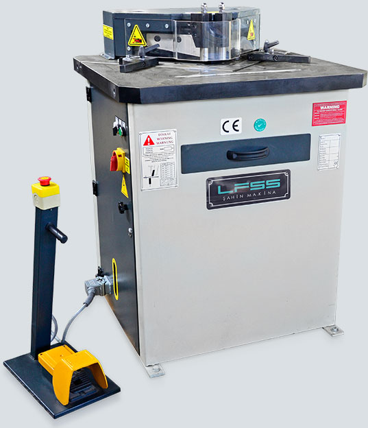 HNM Hidrolik Sabit Açılı Köşe Kesme, Hydraulic Fixed Angle Corner Notchers HNM Hidrolik Sabit Açılı Köşe Kesme, Hydraulic Fixed Angle Corner Notchers